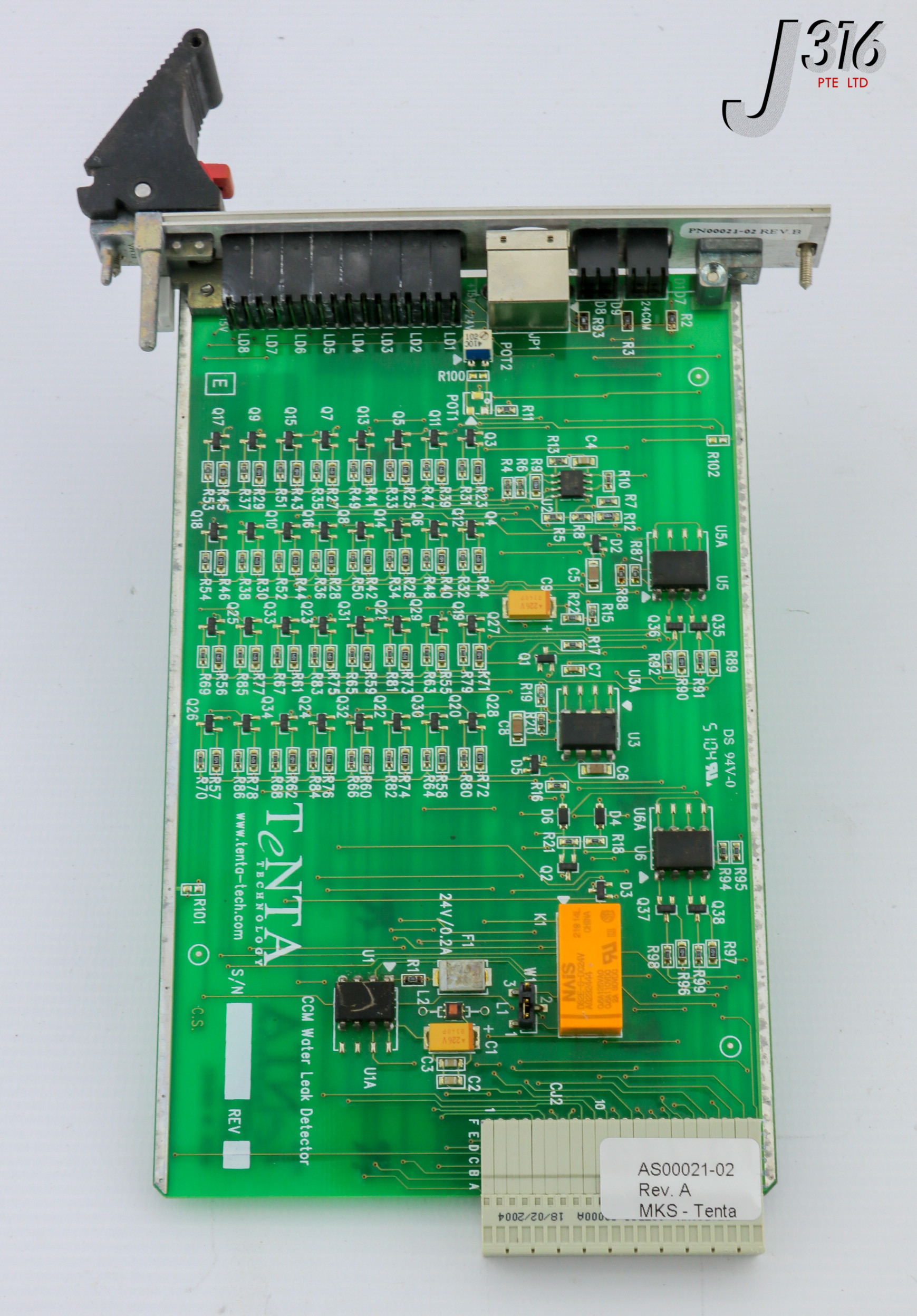 専用3 28372 APPLIED MATERIALS PCB, WATER LEAK DECTR CCM - MARK III 0190